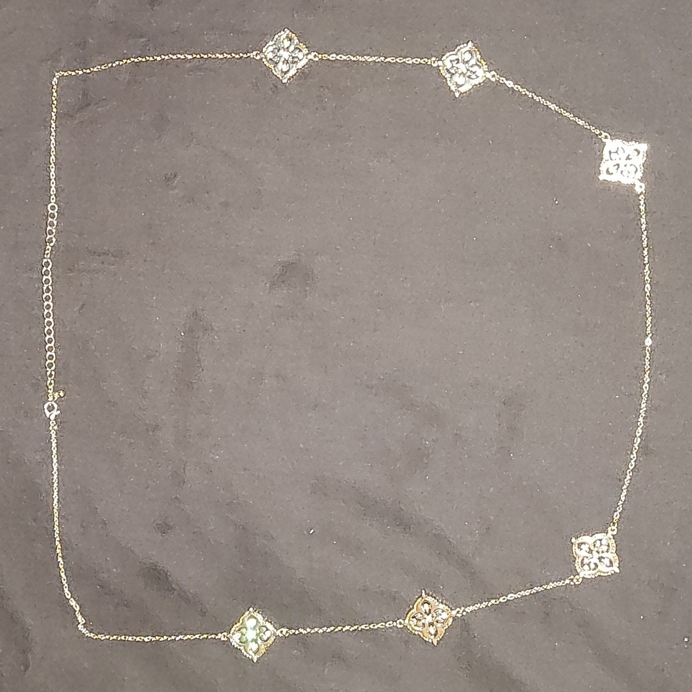 Silver and Gold Necklace